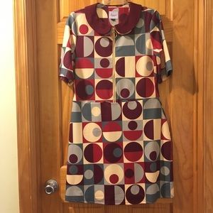 Banned Retro Mod as Well Collared Dress, 14 (UK)